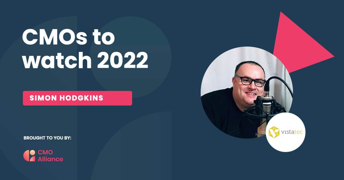 CMOs to watch 2022: Simon Hodgkins highlight image