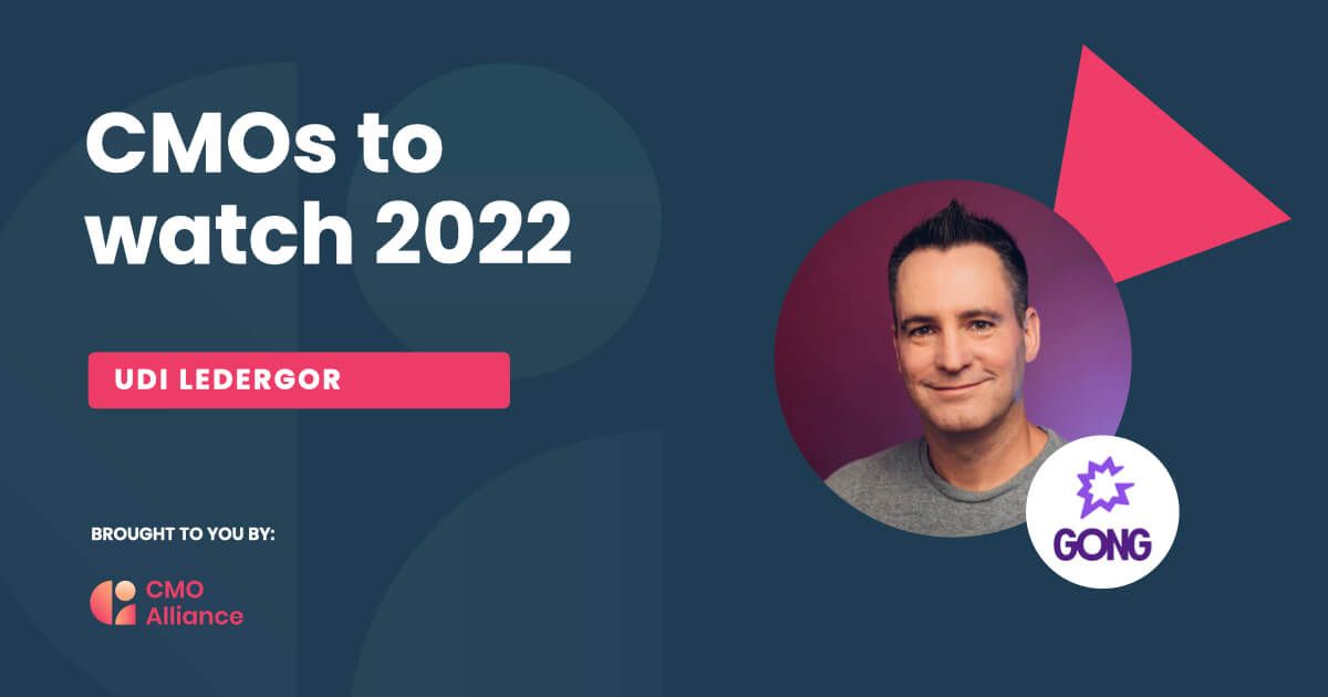 CMOs to watch 2022: Udi Ledergor highlight image