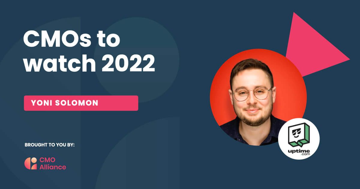 CMOs to watch 2022: Yoni Solomon highlight image