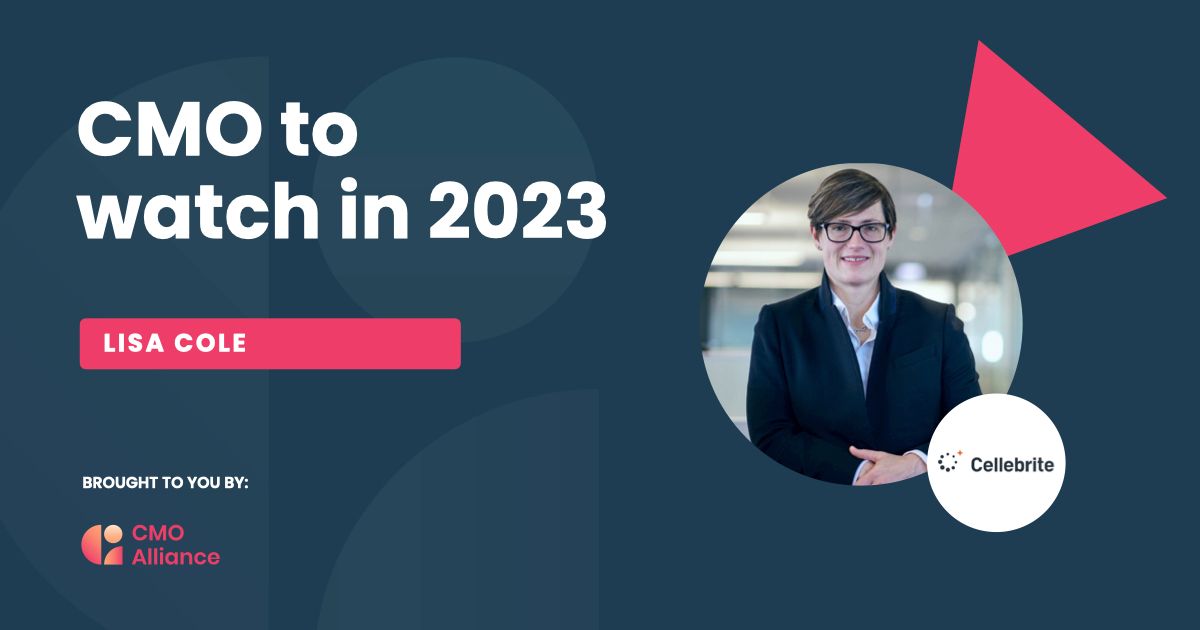 Lisa Cole CMO to Watch in 2023 badge