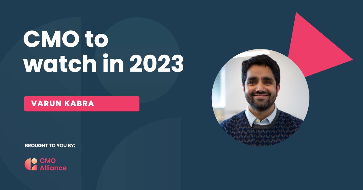 Varun Kabra CMO to Watch in 2023 badge