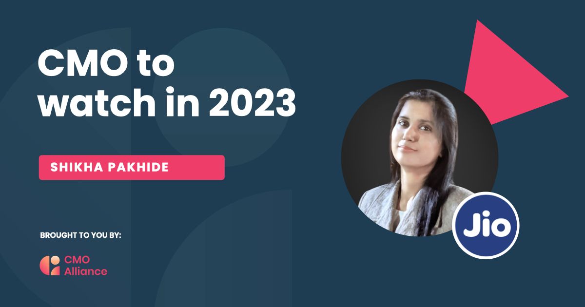 Shikha Pakhide CMO to Watch in 2023 badge