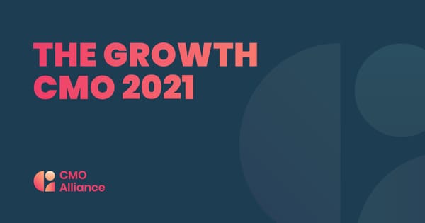 The Growth CMO survey 2021