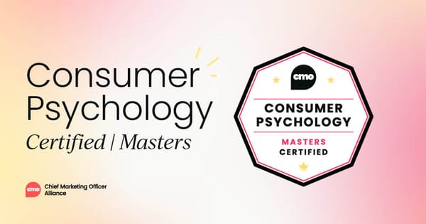 Consumer Psychology Certified: Masters