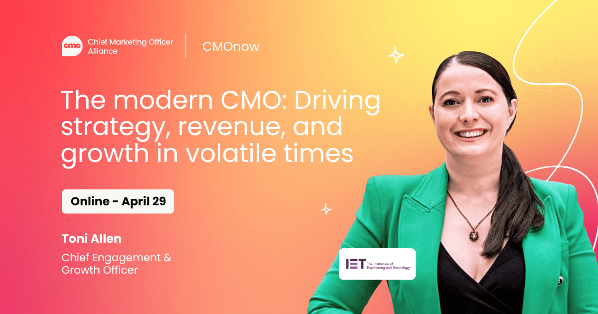 The modern CMO: Driving strategy, revenue, and growth in volatile times