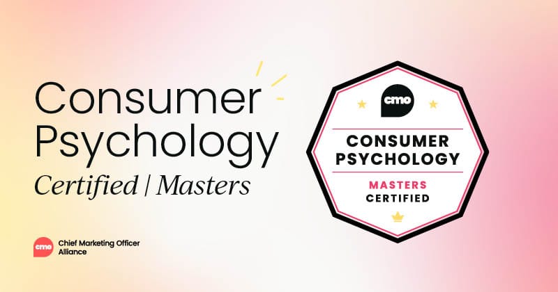 Consumer Psychology Certified: Masters