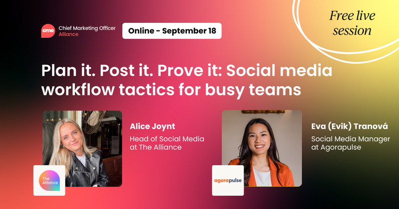 Plan it. Post it. Prove it:  Social media workflow tactics for busy teams