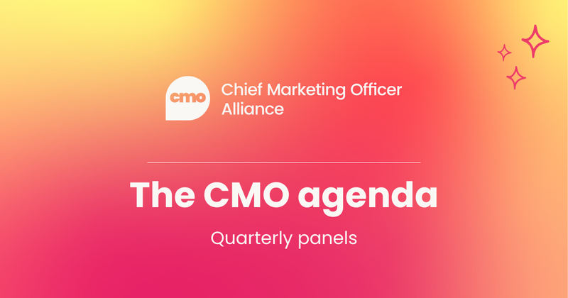 The CMO agenda  Quarterly panels