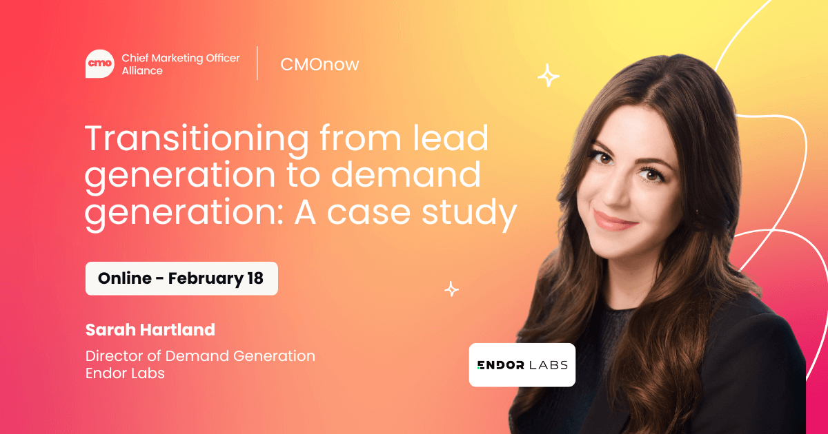 Transitioning from lead generation to demand generation